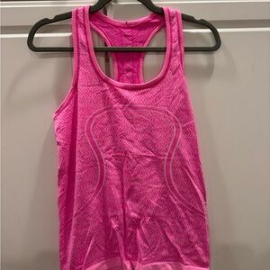 Lululemon Athletica Pink Tank Top